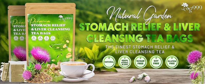 TOG999, Premium Stomach & Liver Herbal Tea – 60 Tea Bags – Milk Thistle Seed, Ginger, Fennel, Peppermint & Licorice – Caffeine-Free – Soothing & Refreshing Herbal Blend for Daily Enjoyment TOG999, Premium Stomach & Liver Herbal Tea – 60 Tea Bags – Milk Thistle Seed, Ginger, Fennel, Peppermint & Licorice – Caffeine-Free – Soothing & Refreshing Herbal Blend for Daily Enjoyment