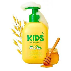 TS Kids  Bodywash Free Sulfate, Parabens, Silicones, Allergen (14.1 fl oz, 400ml) (Kids Bodywash)
