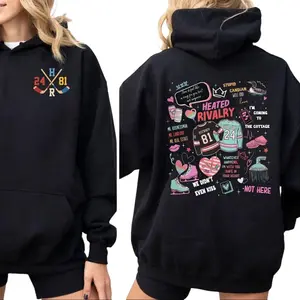 Heated Rivalry Romance Sweathirt, Hollanov Couple Romance Book Tshirt, Hockey Rivals Couple Shirts, Movie Book Fans Gift, Unisex Sweater Pullover Tee