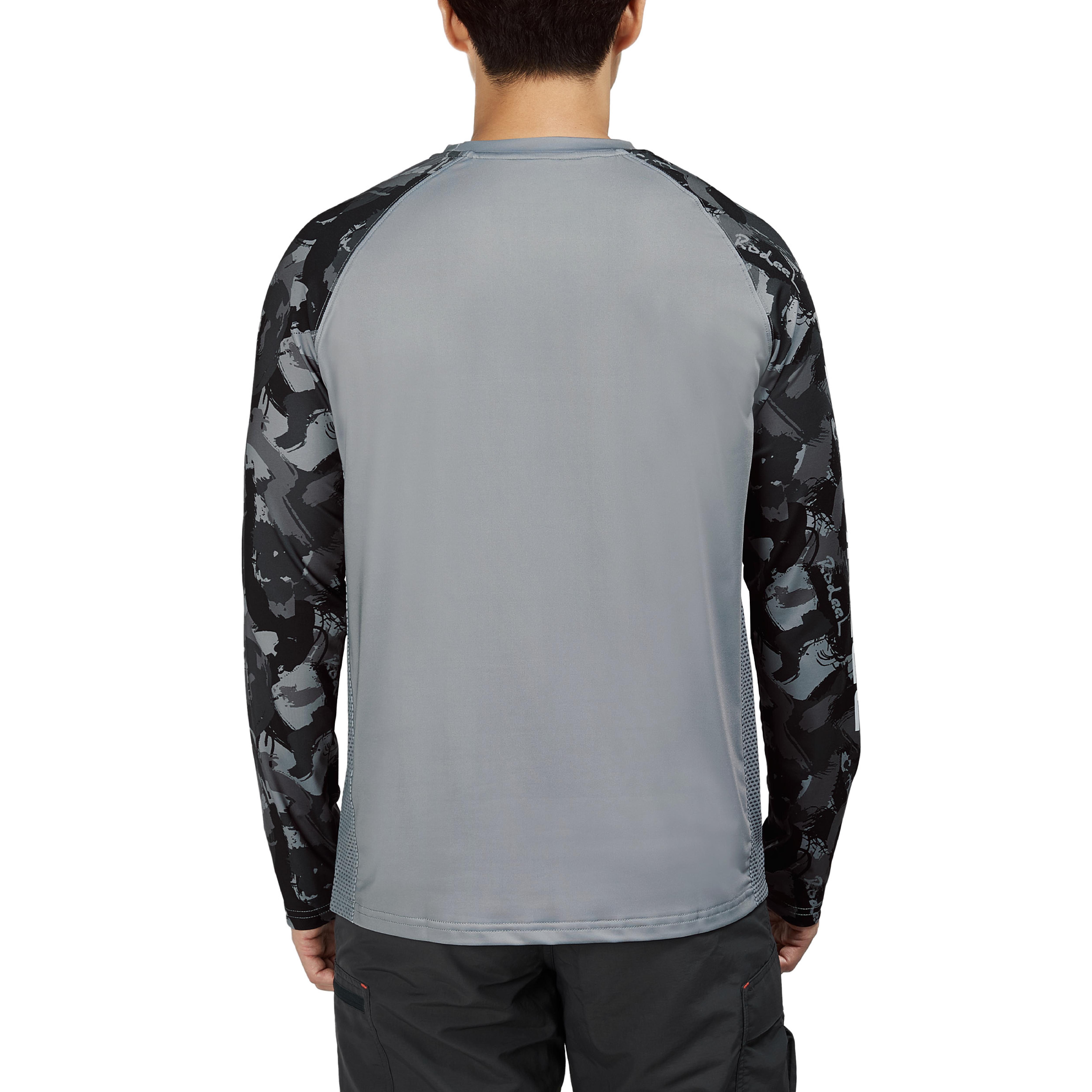 RODEEL 902 Long Sleeve Shirts Men UPF 50+ Sun UV Protection Lightweight Quick Dry Moisture Wicking Breathable Cooling Activewear for Outdoor Sport Gym Workout Hiking Camping Running Fishing Boating Construction Landscaping, Holiday Gift