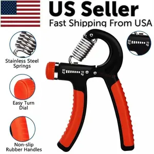 Ultimate Forearm & Grip Strengthener | Adjustable Power Gripper for Muscle Growth & Vein Definition | Gym Quality