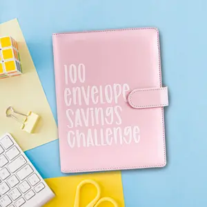 100 Envelopes Savings Binder – Achieve Your Financial Goals in 100 Days, Perfect for Budgeting & Organizing