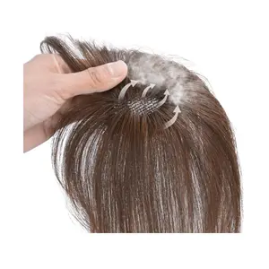 Hair Toppers For Women ，360° coverage hair extensions real human hair lightweight breathable natural looking suitable for daily use.