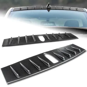 Shark Fin Style Rear Roof Spoiler Wing Compatible with 2015 - 2018 Subaru WRX / WRX STi (2017 Subaru WRX Premium With Standard 6.2" Starlink Radio)