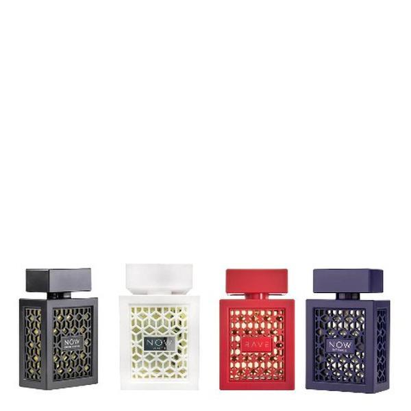 Lattafa Perfumes | Rave Bundle | 4-pc Unisex Fragrances | 3.4 oz - 100 ml Per Bottle | Floral - Fruity - Powdery Notes