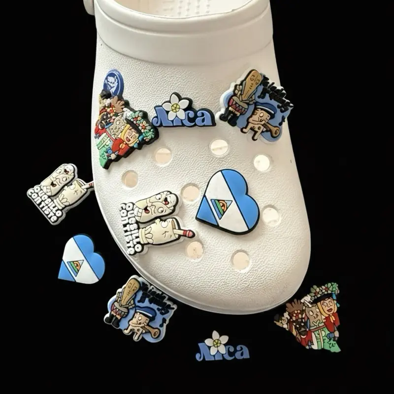 Pines o charms Fun and colorful designs for your shoes - Perfect for casual wear and fun occasions