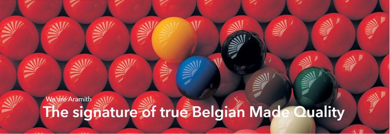 Super Aramith Pool Cue Ball 2 1/4" with Red Circle