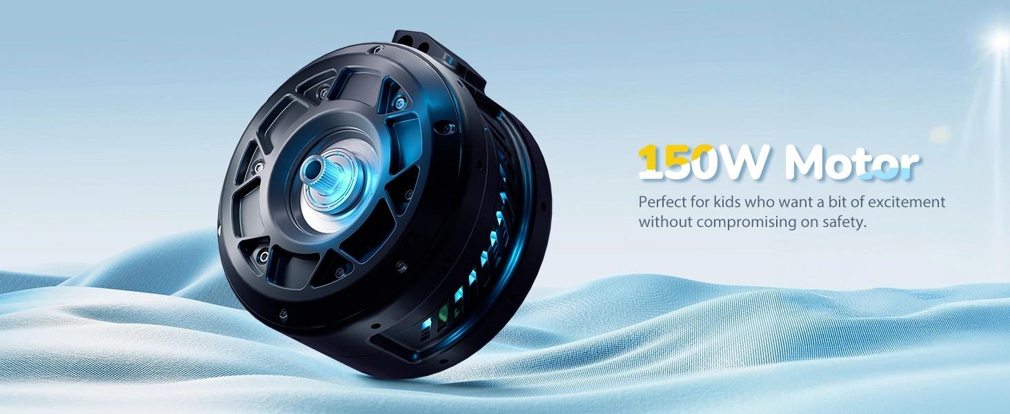 【Joy E-Glide】Kids Electric Scooter with LED Display, 10 MPH Top Speed,15 Miles Range, 2 Speed Modes, Disc Brakes, UL Lithium Battery, Aluminum Alloy Frame,5-Inch Flash  Wheels Foldable Electric Scooter forAges 6-14