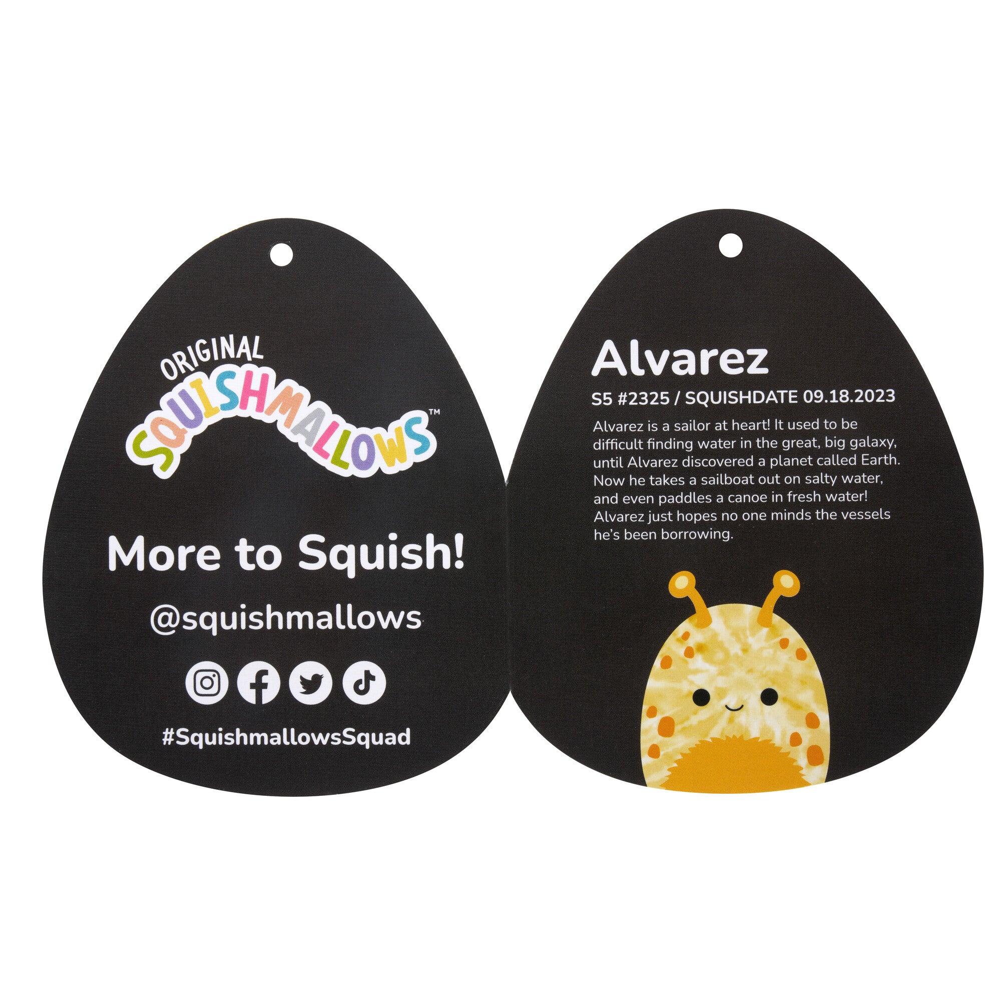 Squishmallows Cryptid Plushie 4-Pack: Rajani, Alvarez, Madsen, and Ennis, 5-Inch Select Series