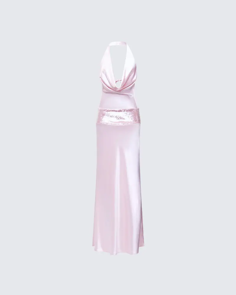 strapless open back dress See Through Pink Prom Dresses Lace Half Sleeve Wedding Guest Dresses APD3505