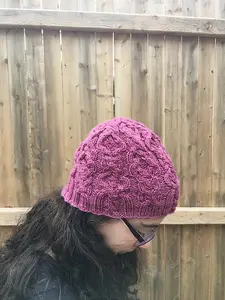 Mather Hat – Knit Hat Pattern | Textured Knit Hat | 1 More Row Designs