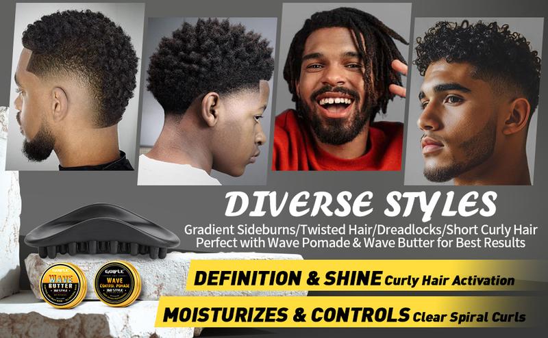 Wave Pomade Hair Twist Sponge Brush Twist Styler for Black Men, Washable Afro Curl Sponge Racket for Barbers & Daily Use Soft Bristle Ergonomic Grip Wave Pomade Hair Twist Sponge Brush Twist Styler for Black Men, Washable Afro Curl Sponge Racket for Barbers & Daily Use Soft Bristle Ergonomic Grip