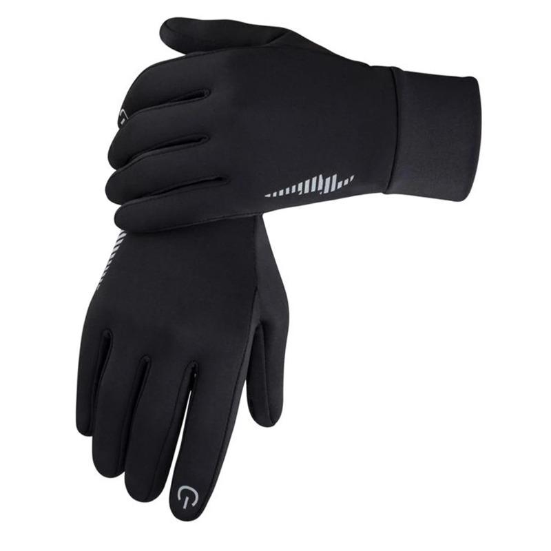 Winter Gloves Unisex Thermal Lined Touchscreen Ski Gloves Full-Finger Design Anti-Slip Cold-Resistant Ideal for Cycling Running Driving Hiking Texting Cold Storage Work Gardening Daily Wear