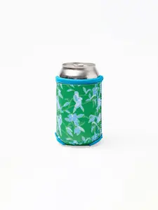 Koozie | Tiki Tropics Green