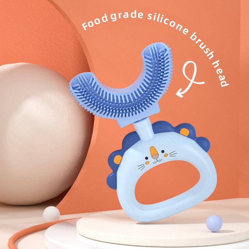 For Kids Electric U Shaped Toothbrush rechargeable sonic toothbrush with 2 u shaped heads for age 2 to 12 and 2 regular heads 3 cleaning modes full mouth cleaning by Playiko For Kids Electric U Shaped Toothbrush rechargeable sonic toothbrush with 2 u shaped heads for age 2 to 12 and 2 regular heads 3 cleaning modes full mouth cleaning by Playiko