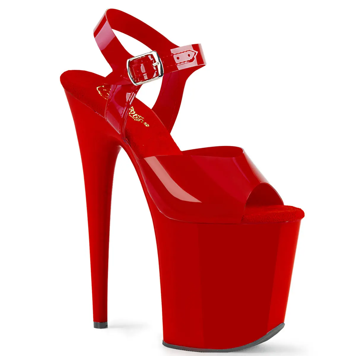 Pleaser 808N Elegant Platform Sandal - Women's Dress Footwear, Heels, Shoe, High Heels, Stylish, Heeled, Pleaser Heels