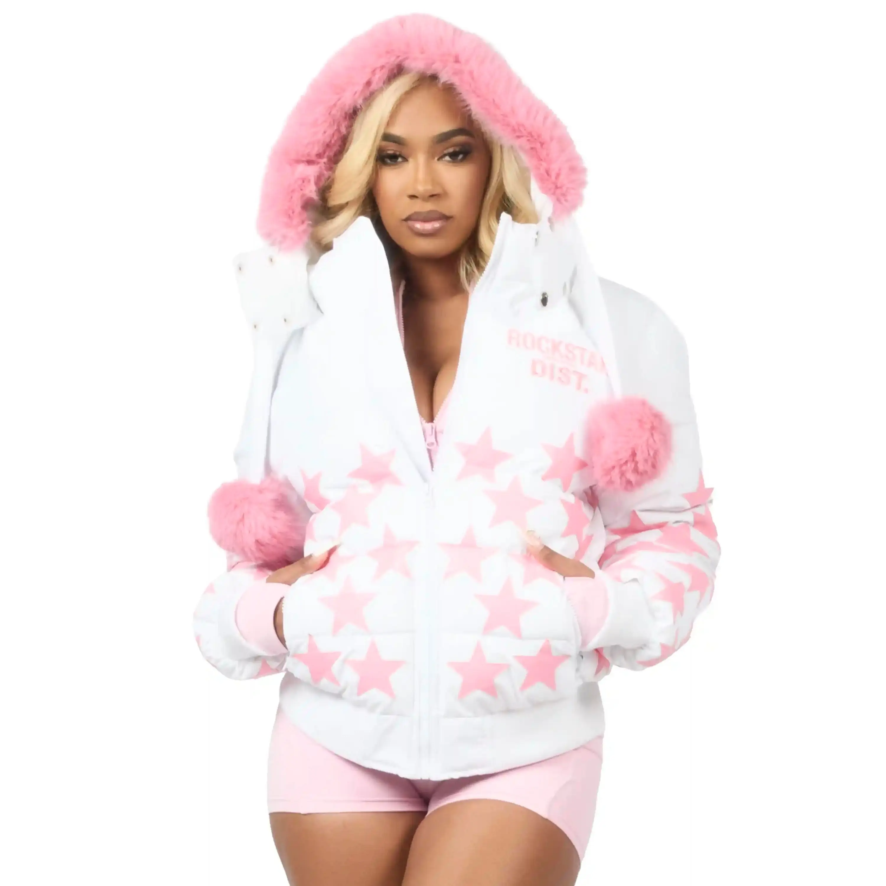 supreme wtaps faux fur hooded jacket - TikTok Shop