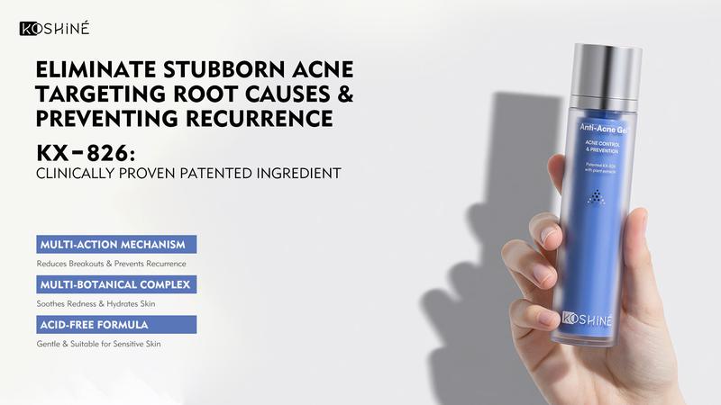 KOSHINÉ KX-826 Anti-Acne Gel | Advanced Skincare for Clearer, Balanced Skin Suitable for Men and Women(50ml))