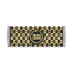 SEVEN LIONS - CHECKERED PASHMINA