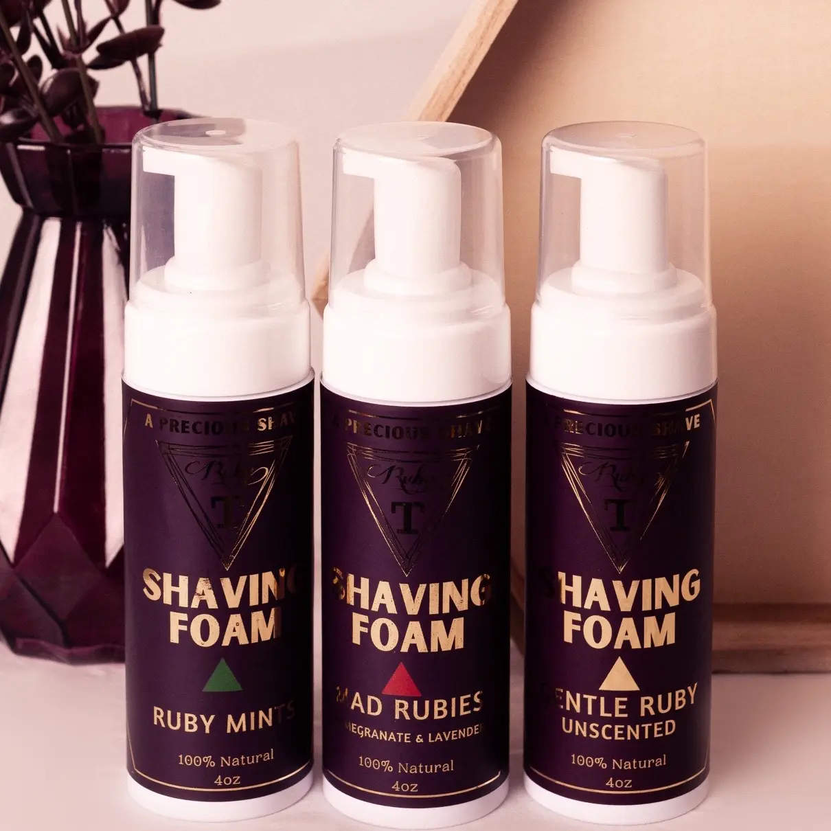 Natural Shaving Foam for your Precious Head, Face & body