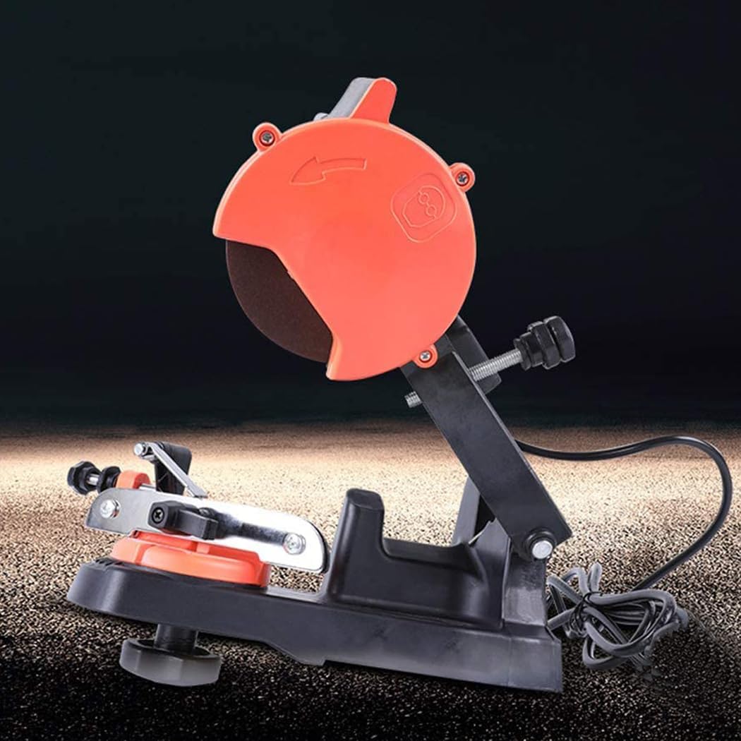85W Electric Power Chainsaw Sharpener Wall, Bench or Vise Mount Grinder for Sharpening Oregon Husqvarna Stihl Echo Saw Chain w/Chain Saw Grinding Wheel