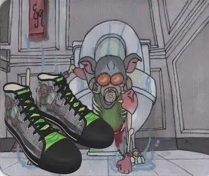 Pickle Rick - High Top