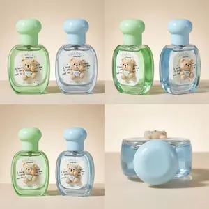 mini Bear perfume, unisex fragrance spray Fresh Fruit long-lasting scent sandalwood fruity woody cool girl gift Sweet marine design  Cologne