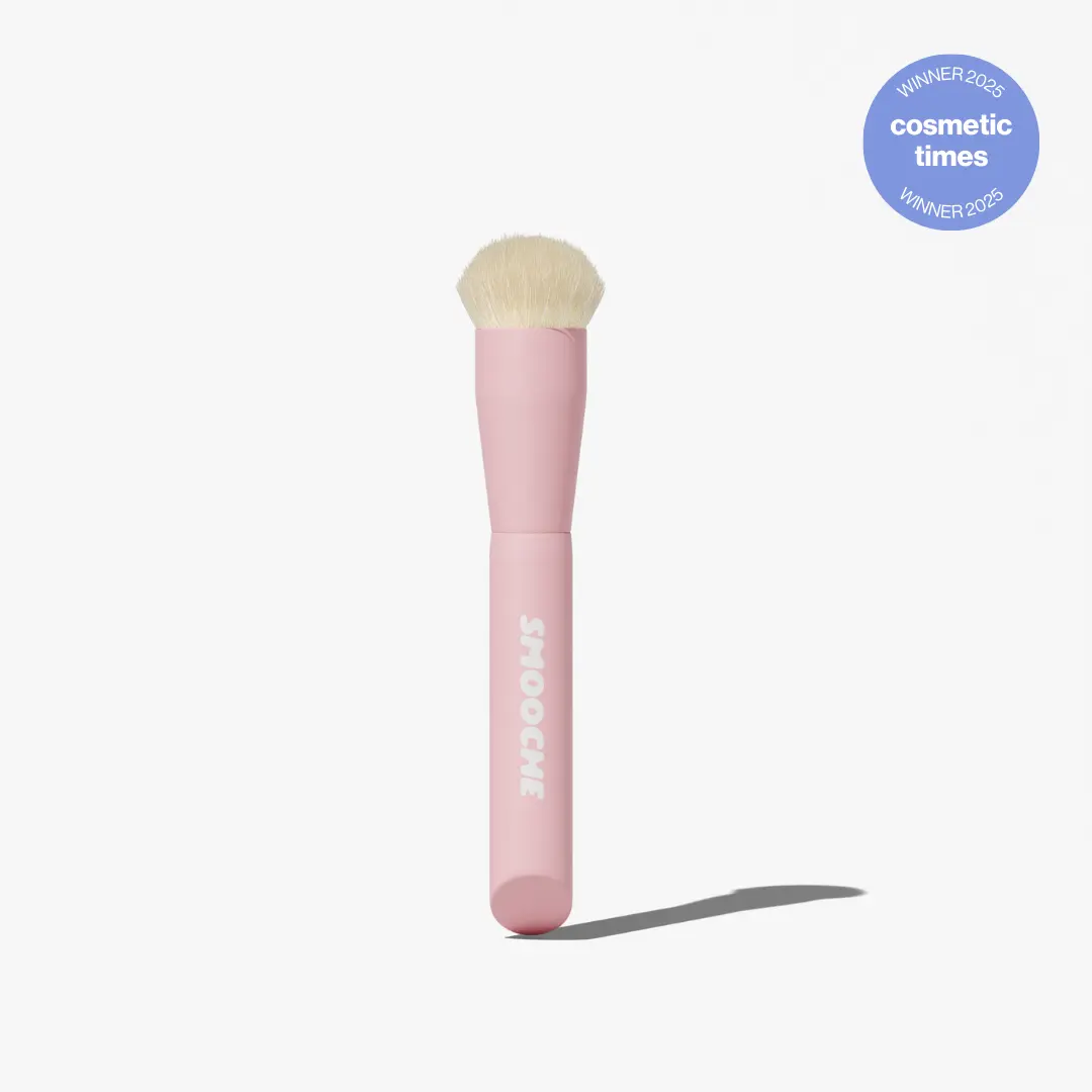 SMOOCHE Liquid Foundation Blending Brush with Dense Synthetic Bristles for a Smooth, Even Application of Cream Makeup, Synthetic Makeup Brushes