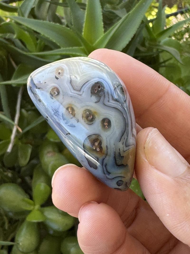 Dendritic Agate Stones Decor Ornaments