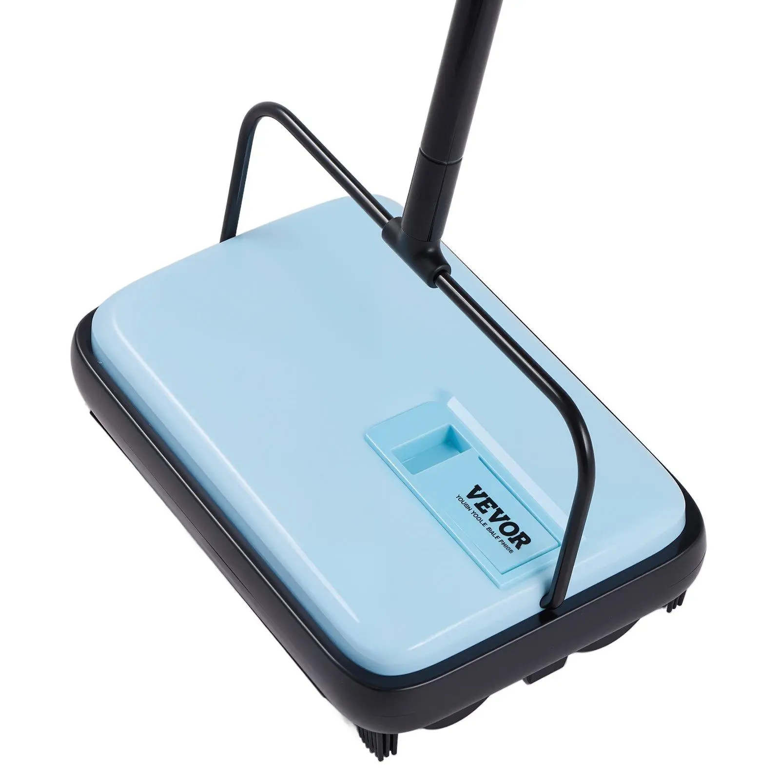 【summerfinds】VEVOR Manual Carpet Sweeper Vacuum - 6.7 in Cleaning Width, 300 ml Easy-to-Empty Dustbin, Blue for Home & Office Pet Hair & Dust Removal | Father's Day Gift,dorm essentials,home essentials