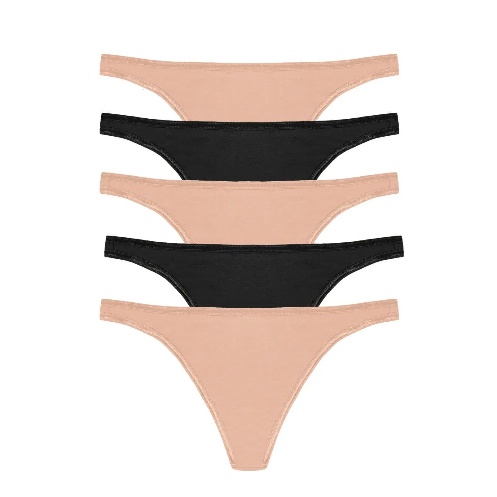 So Smooth Modal Low Rise Thong 5-Pack