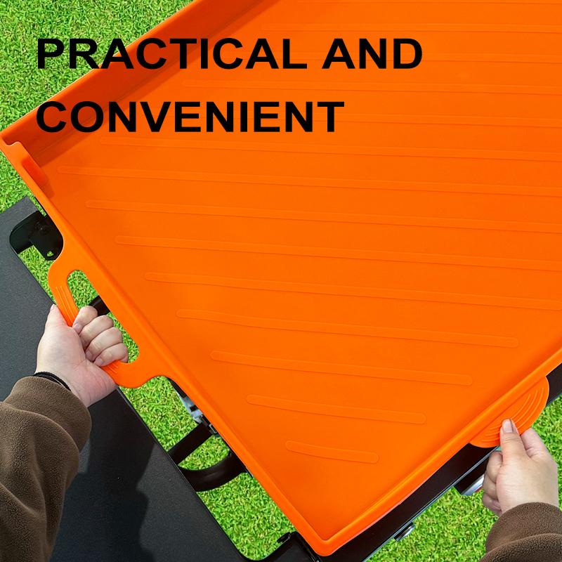 TRZZ 22IN 28IN 36IN Food-Grade Silicone Griddle Cover Mat for Blackstone Grills Heat-Resistant Anti-Slip Easy Clean Durable Outdoor Cooking Utensils Kitchen Dinnerware Sets with Free Baking Mat