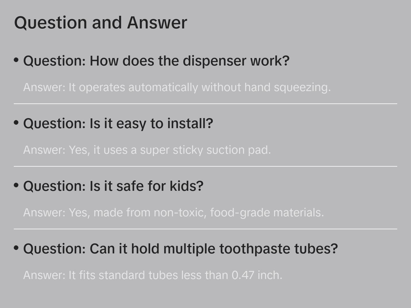 Toothpaste Dispenser, 2 PCS Automatic Toothpaste Squeezer Dispenser for Kids & Family Shower, is Wall Mount Bathroom Accessories with Super Sticky Suction Pad Toothpaste Dispenser, 2 PCS Automatic Toothpaste Squeezer Dispenser for Kids & Family Shower, is Wall Mount Bathroom Accessories with Super Sticky Suction Pad
