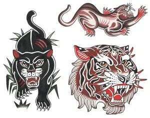 Fire & Fury Traditional Tattoo Bundle