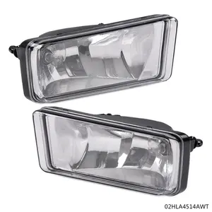FIT FOR 07-15 CHEVY SILVERADO GMC SIERRA CLEAR LENS BUMPER FOG LIGHT Lamps Pair