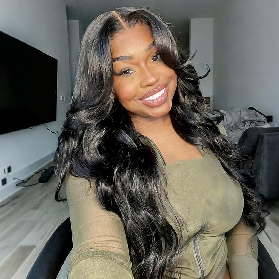【HOT】FORGIRL FOREVER 13x6 Body Wave Wear Go Glueless Wig With Drawstring Effortless Install Ear To Ear Pre-Cut Straight Lace Frontal Wig Beginner Friendly