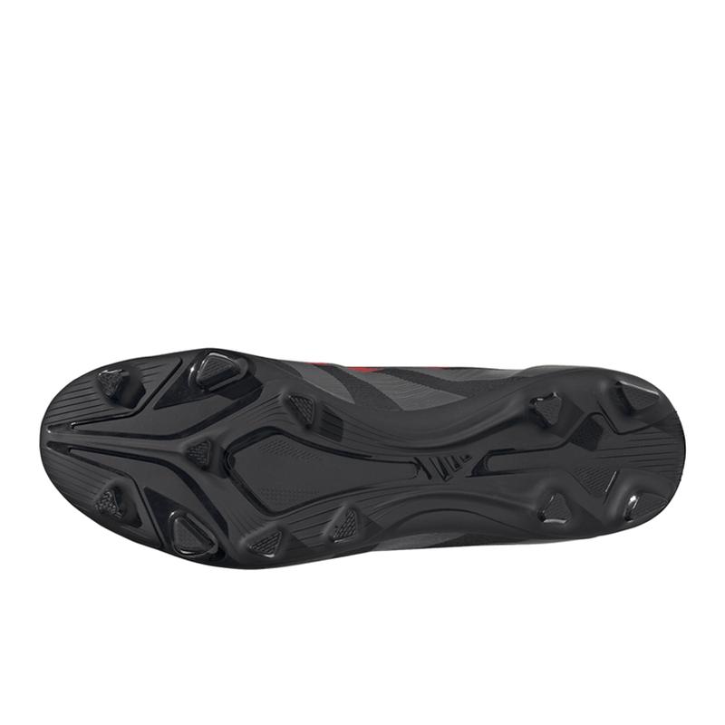 adidas Mens Predator Club Firm GroundMulti Ground Soccer Cleats  - Black, Red