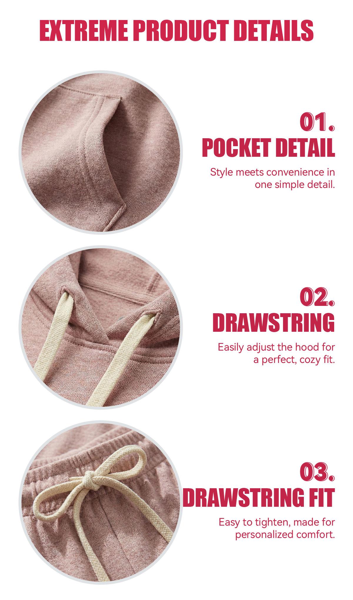 SHOWITTY Women's 2 Piece Sweatsuit – Casual Long Sleeve Hoodie & Loose Wide Leg Sweatpants with Pockets