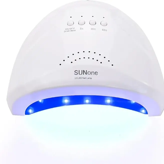 【2026】Portable 48W Nail Lamp for Gel Polish - Fast Curing UV/LED Light Dryer with 3 Timers, for Home and Salon Manicure Pedicure