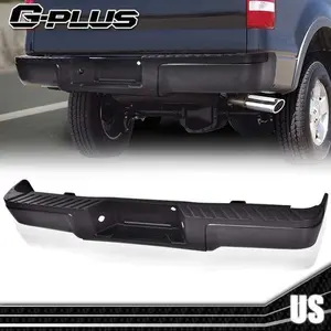 Fit For 2009-2014 Ford F-150 Pickup Rear Step Bumper Assembly FO1103160 Black US