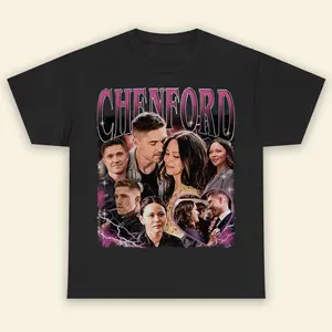 Tim Bradford Lucy Chen The Rookie Series T-shirt Vintage Chenford Couple Unisex Graphic Tee Crewneck Unisex for Women Men