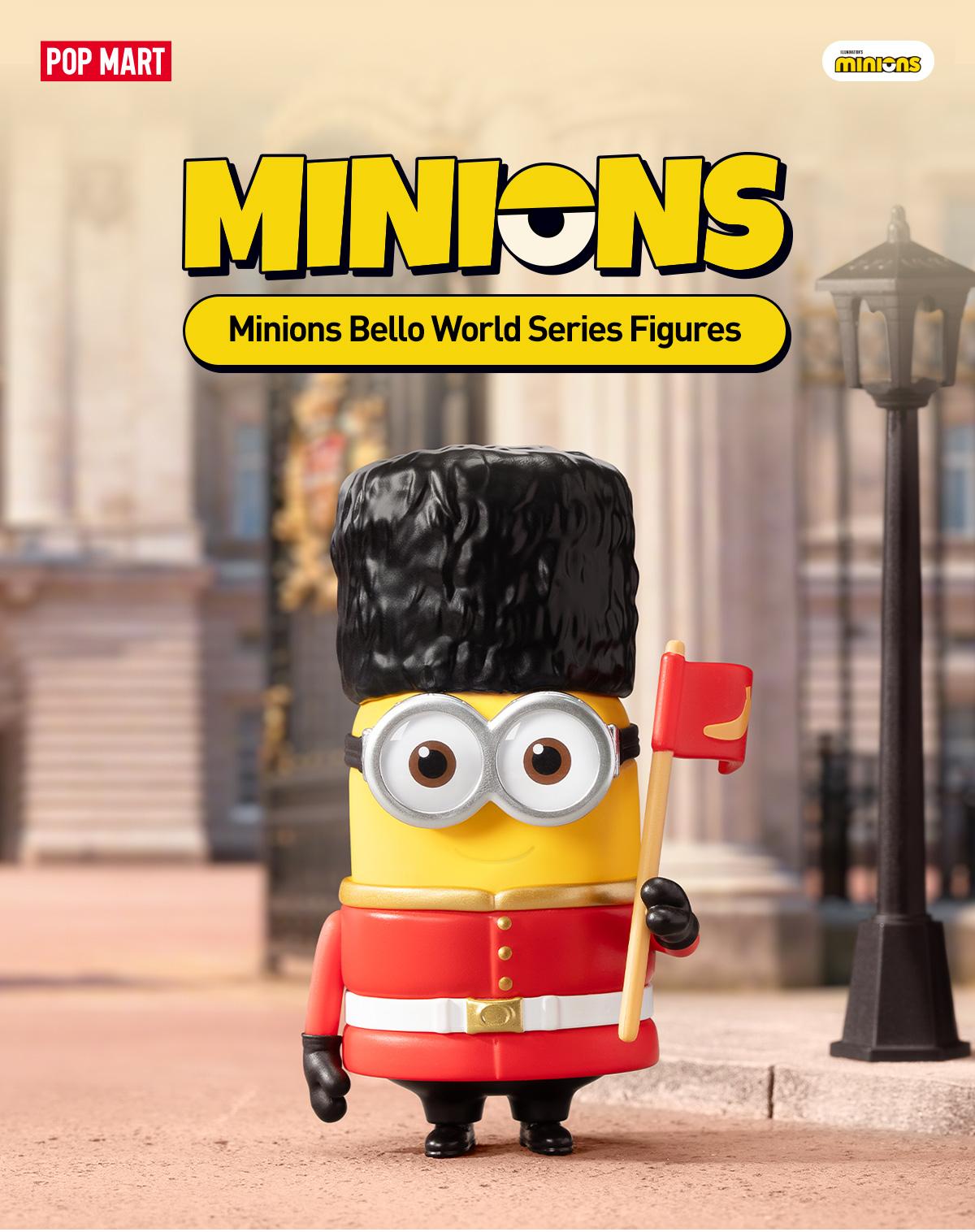 POP MART Minions Bello World Series Figures, Blind Box
