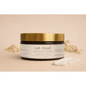 Oat Cloud Dead Sea Salt Scrub