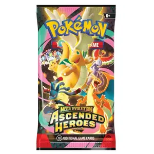 Ascended Heroes Booster Pack (1) For TikTok Live Opening Only