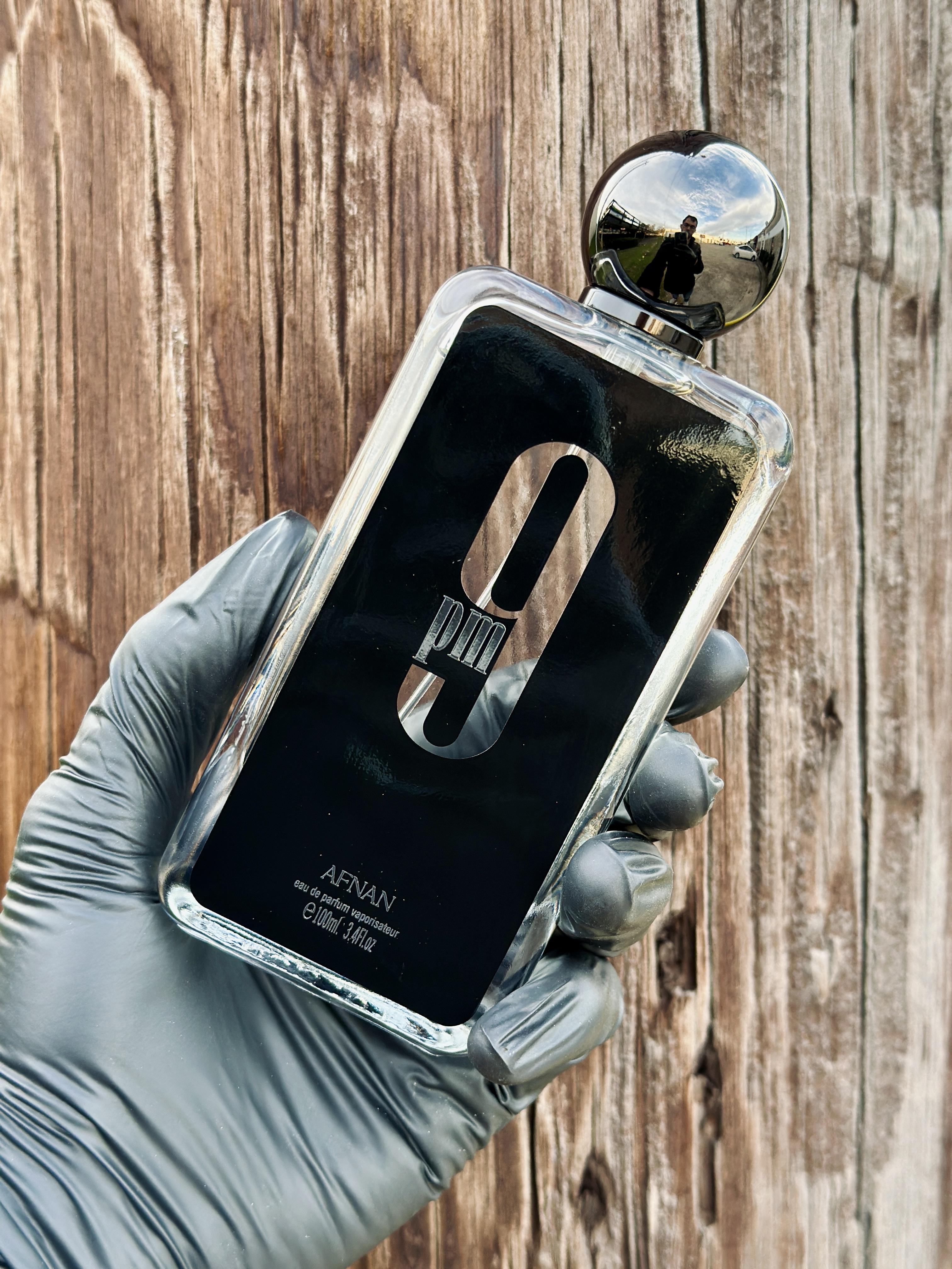 Afnan 9PM Eau de Parfum Spray for Men 3.4 oz - Amber Vanilla Scent Perfume