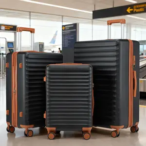 Upgrade Your Travel Game 3PCS Expandable Luggage Set - Durable ABS+PC Hard-Shell Suitcase with TSA Lock & 360° Silent Spinner Wheels | Lightweight 20/24/28 Inch for Daily Use, Daily Travel, Business Trips & Back to School | Ideal Trendy Travel Essential