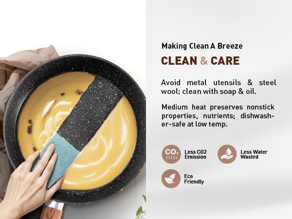 [Live] Cookware & Bakeware Set - 30 Piece Black Granite Cooking Pans Set, Non-Stick Pots and Pans Set，17 Piece green Cooking Pans Set