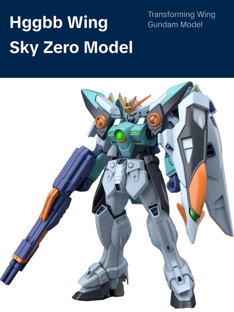 HGGBB #09 XXXG-00W0SKY Wing Gundam Sky Zero