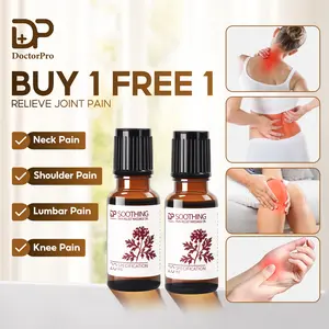 【Buy 1 Get 1 Free】DoctorPro Soothing Pain Relief Massage Oil Joint Muscle Relief Essential Oil Suitable for Arthritis Pain Knee Pain and Neck Pain Quickly Penetrates without being Greasy 100% Natural Herbs
