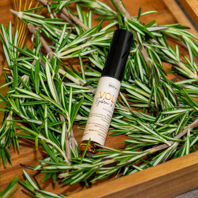 LASH SERUM: Volume Eyebrow and Eyelash For Growth & Thickness Castor Oil Jojoba -3 Month Supply Daily Comfort